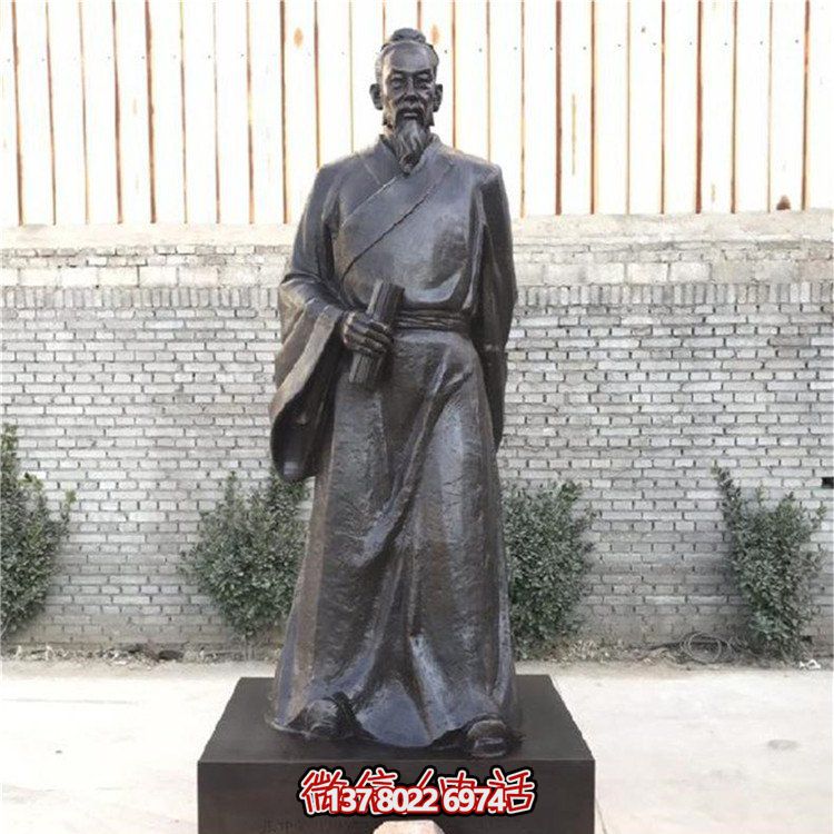 古代人物鑄銅雕塑，讓您感受古代典故的魅力！