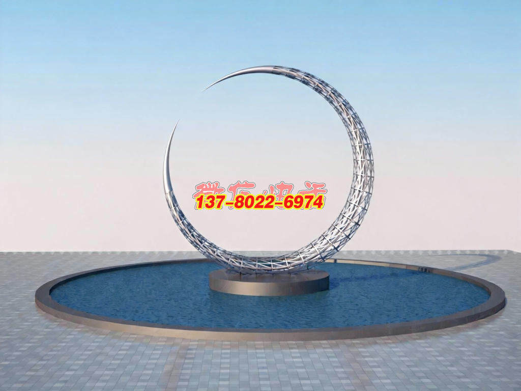 《月瀾織夢(mèng)》：水境環(huán)縈間，鋼骨織就彎月穹廬的詩意回響